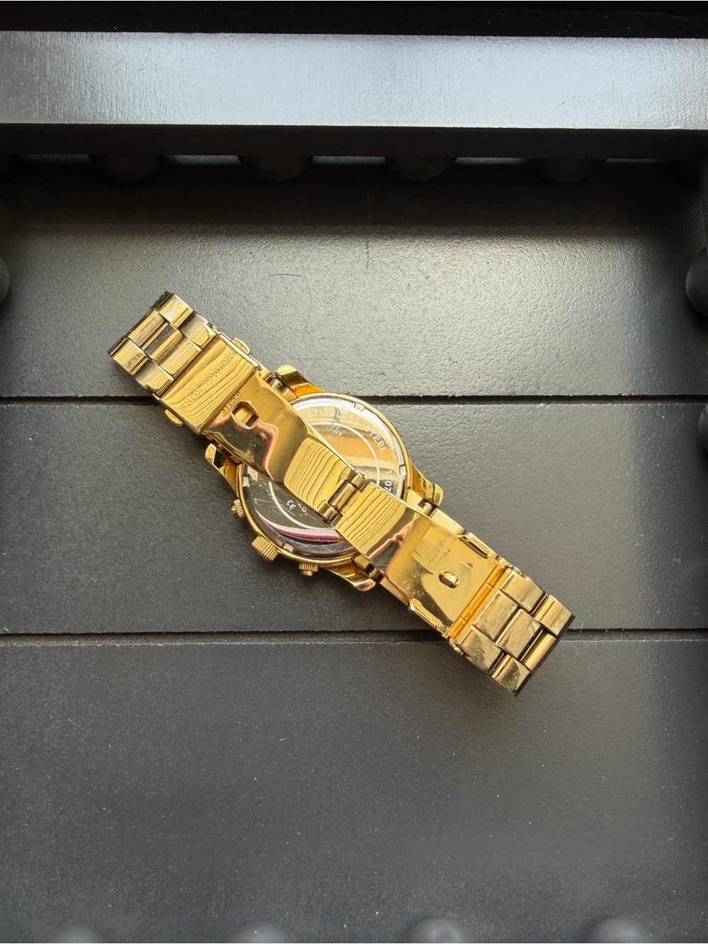 Michael Kors - Women’s Gold Crystal-Accent Watch - Picture 3 of 5